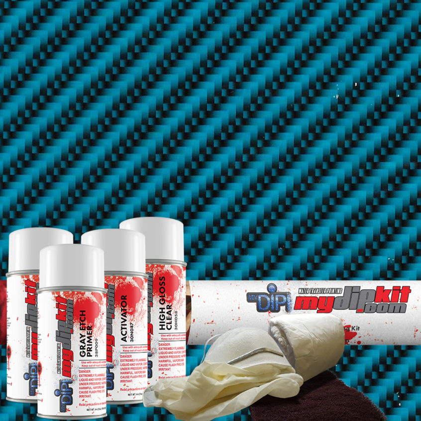 Carbon Fiber Dip Kits PI Hydrographics