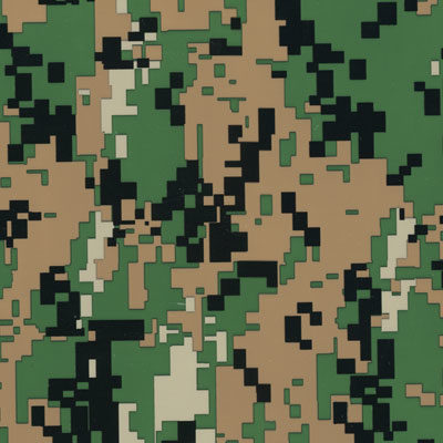 Camouflage Digital Tan Black and Green - Film-MC-811