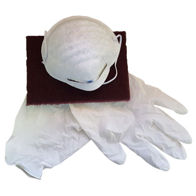 Gloves Mask Scrubber
